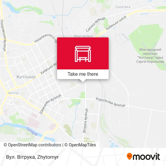 Вул. Вітрука map