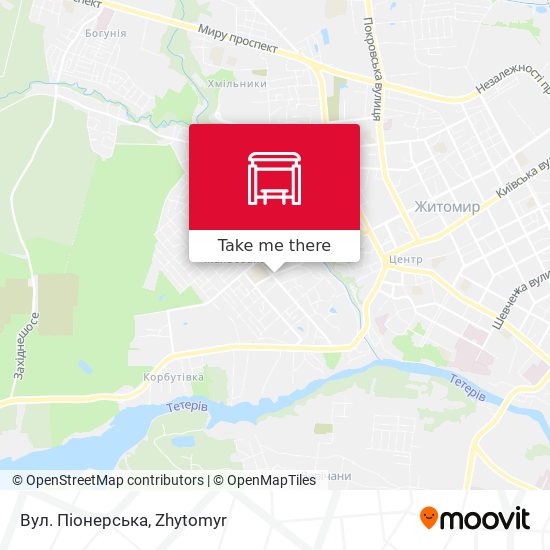 Вул. Піонерська map