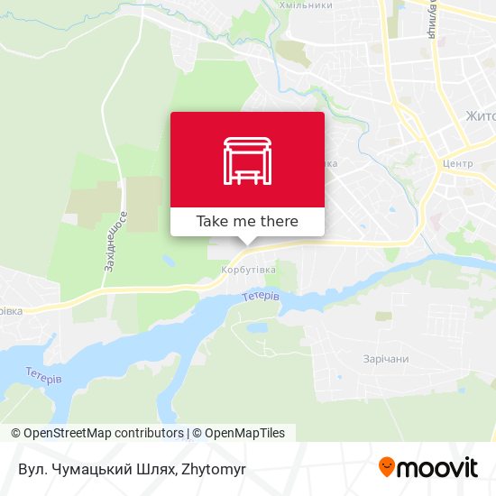 Вул. Чумацький Шлях map