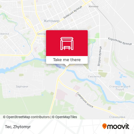 Тес map