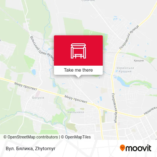 Вул. Бялика map