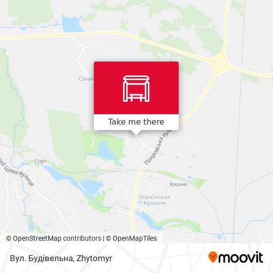 Вул. Будівельна map