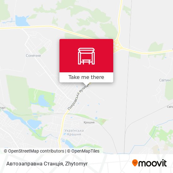 Автозаправна Станція map