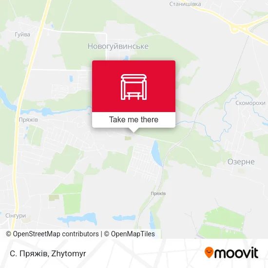 Карта С. Пряжів