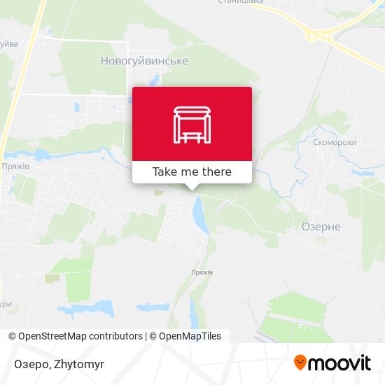 Озеро map