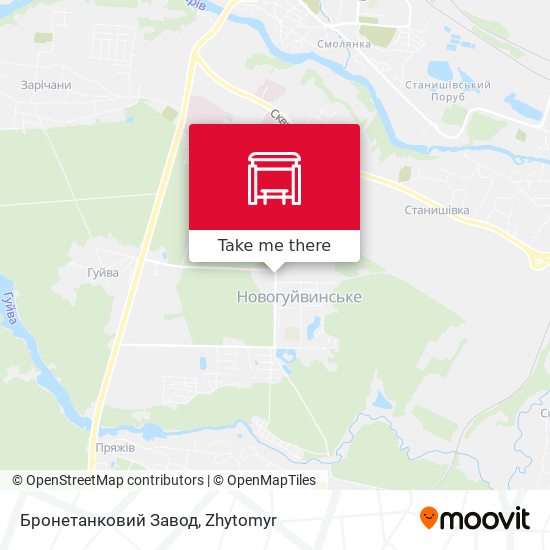 Бронетанковий Завод map