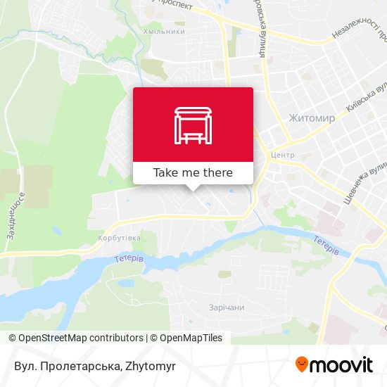 Вул. Пролетарська map