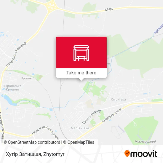 Хутір Затишшя map