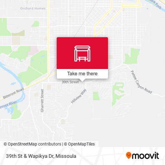 39th St & Wapikya Dr map