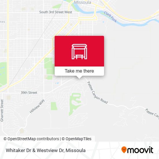 Whitaker Dr & Westview Dr map