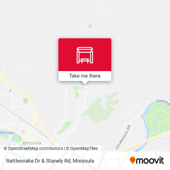 Rattlesnake Dr & Stanely Rd map