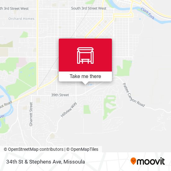 Mapa de 34th St & Stephens Ave