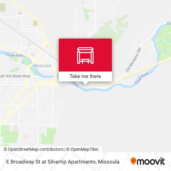 Mapa de E Broadway St at Silvertip Apartments