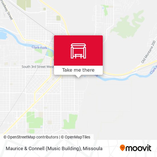 Mapa de Maurice & Connell (Music Building)