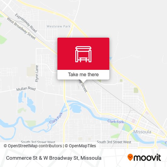 Mapa de Commerce St & W Broadway St