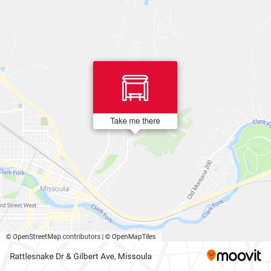 Mapa de Rattlesnake Dr & Gilbert Ave
