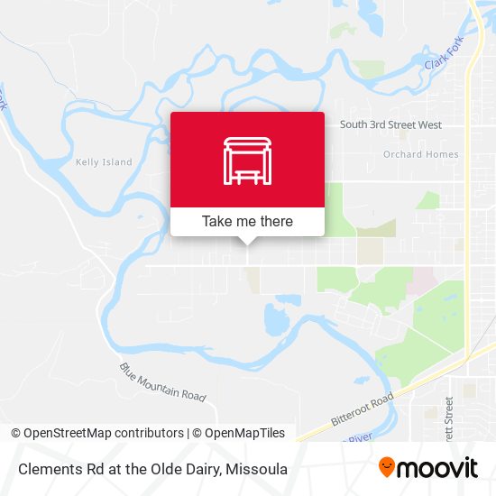 Clements Rd at the Olde Dairy map