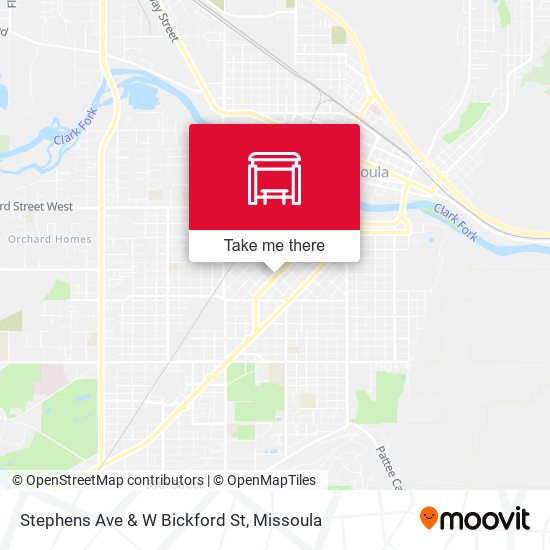 Mapa de Stephens Ave & W Bickford St