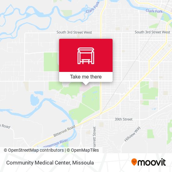 Mapa de Community Medical Center