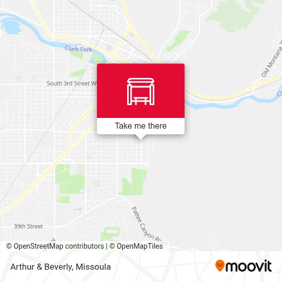 Arthur & Beverly map