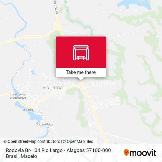 Rodovia Br-104 Rio Largo - Alagoas 57100-000 Brasil map