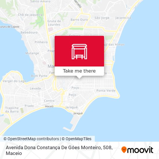 Avenida Dona Constança De Góes Monteiro, 508 map