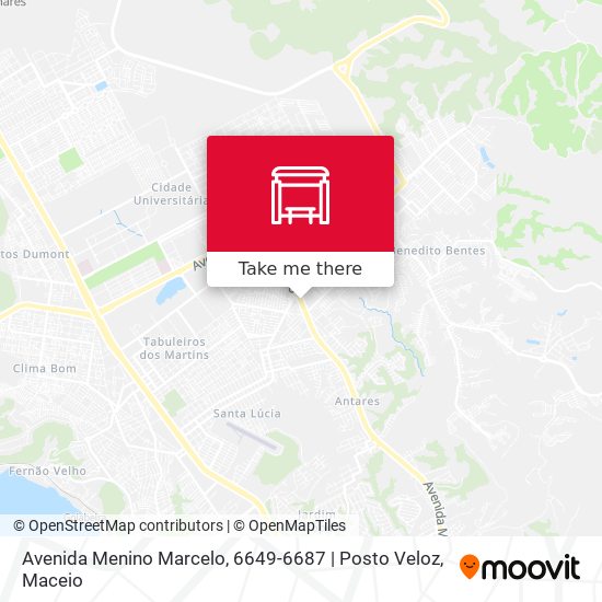 Avenida Menino Marcelo, 6649-6687 | Posto Veloz map