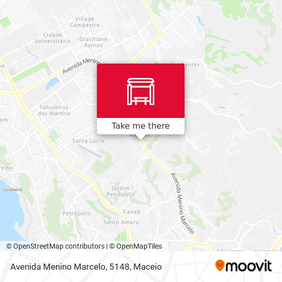 Mapa Avenida Menino Marcelo, 5148