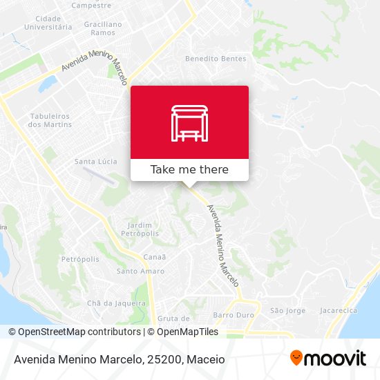 Avenida Menino Marcelo, 25200 map