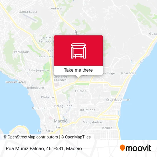 Rua Muniz Falcão, 461-581 map