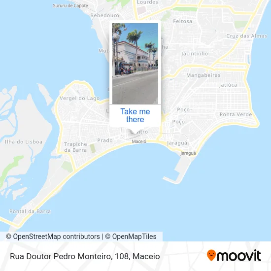 Rua Doutor Pedro Monteiro, 108 map