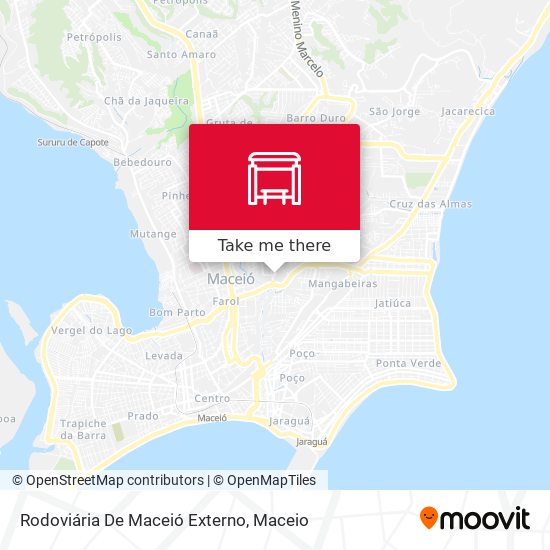 Mapa Rodoviária De Maceió Externo