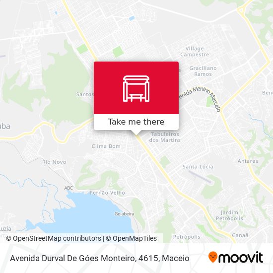 Avenida Durval De Góes Monteiro, 4615 map