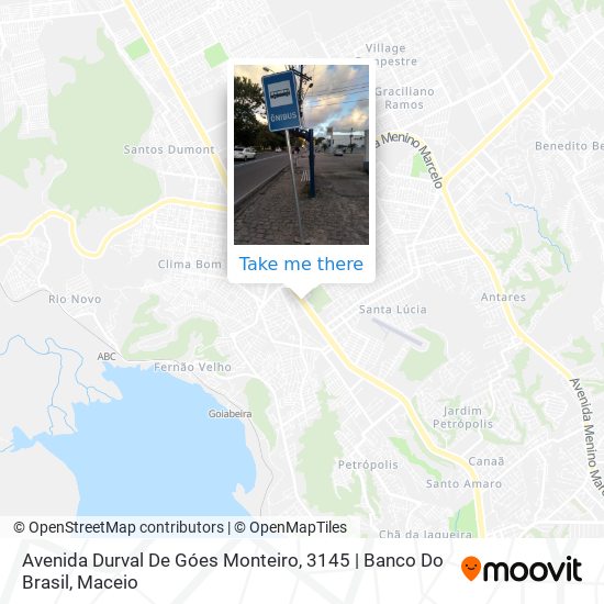 Avenida Durval De Góes Monteiro, 3145 | Banco Do Brasil map