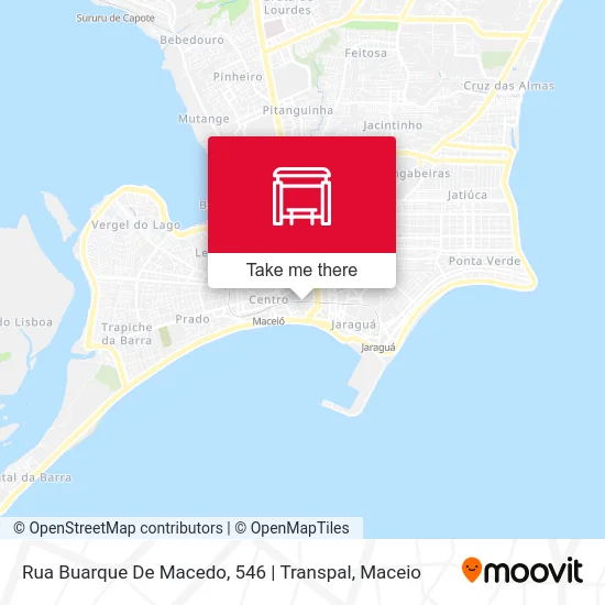 Rua Buarque De Macedo, 546 | Transpal map