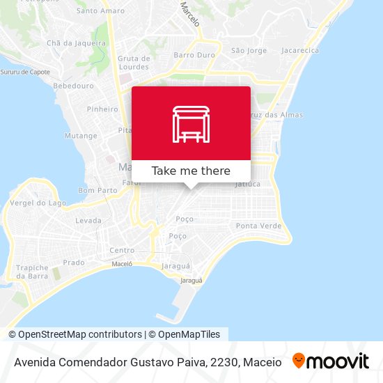 Mapa Avenida Comendador Gustavo Paiva, 2230