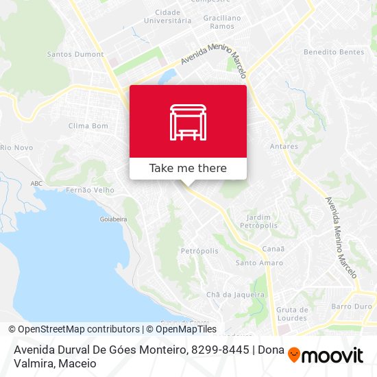 Avenida Durval De Góes Monteiro, 8299-8445 | Dona Valmira map