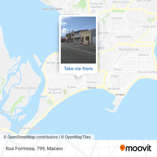 Rua Formosa, 799 map