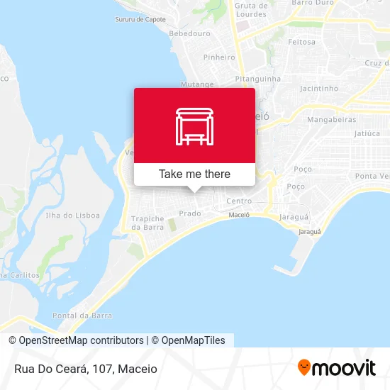 Rua Do Ceará, 107 map
