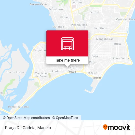 Praça Da Cadeia map