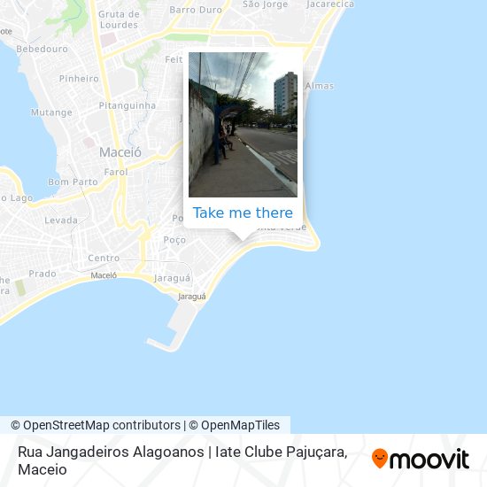 Rua Jangadeiros Alagoanos | Iate Clube Pajuçara map