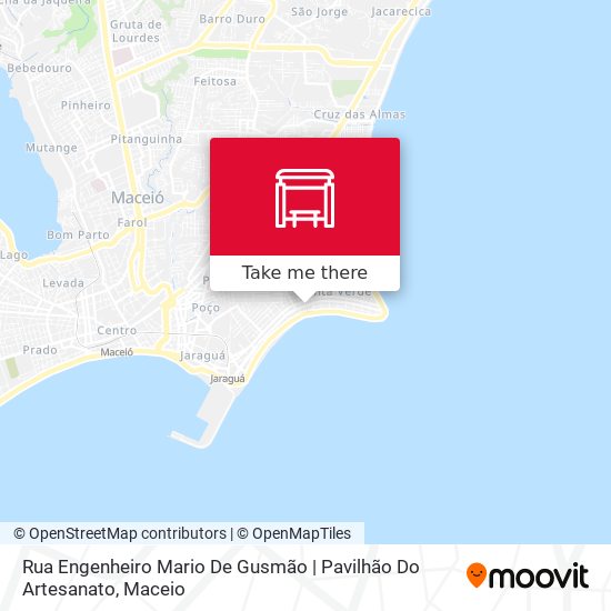 Rua Engenheiro Mario De Gusmão | Pavilhão Do Artesanato map