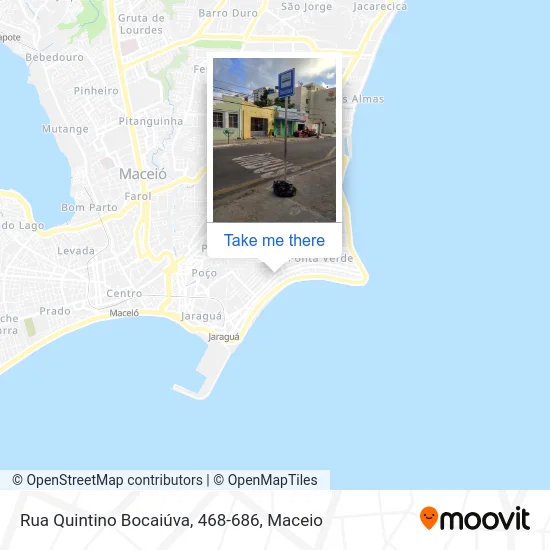 Rua Quintino Bocaiúva, 468-686 map