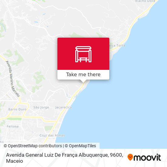 Avenida General Luiz De França Albuquerque, 9600 map