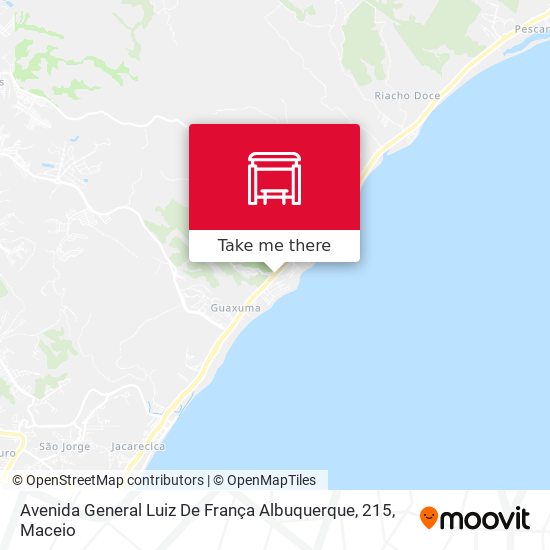 Avenida General Luiz De França Albuquerque, 215 map