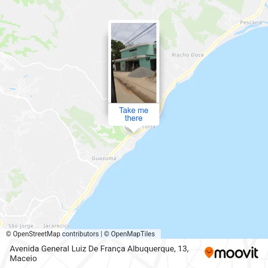 Avenida General Luiz De França Albuquerque, 13 map