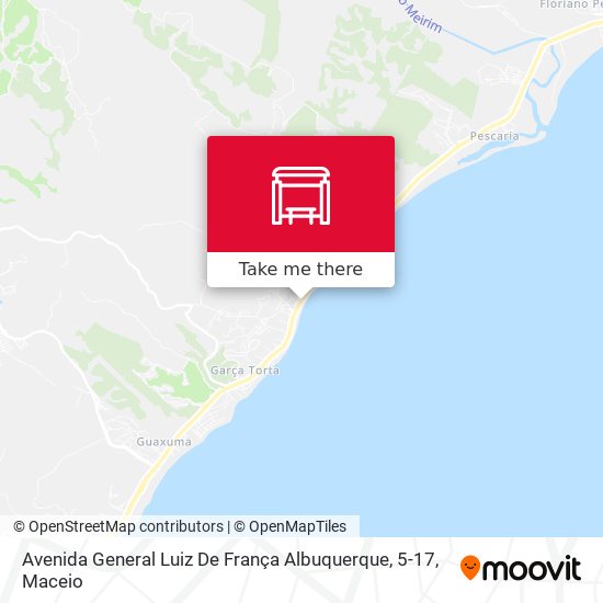 Avenida General Luiz De França Albuquerque, 5-17 map