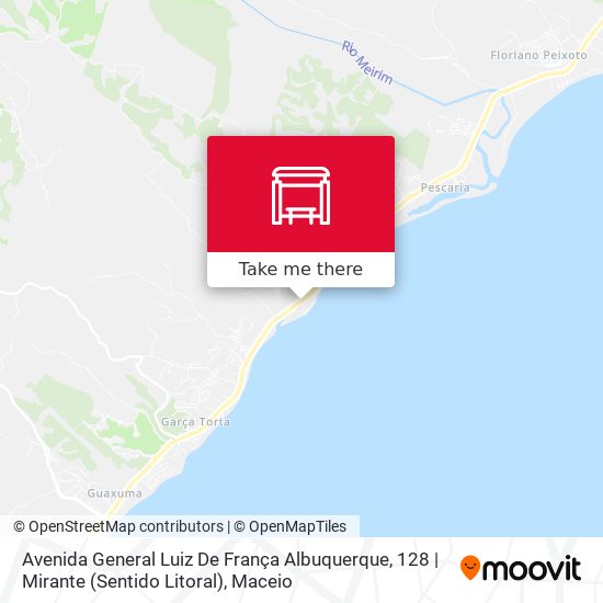 Avenida General Luiz De França Albuquerque, 128 | Mirante  (Sentido Litoral) map