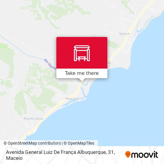Avenida General Luiz De França Albuquerque, 31 map