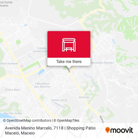 Avenida Menino Marcelo, 7118 | Shopping Pátio Maceió map